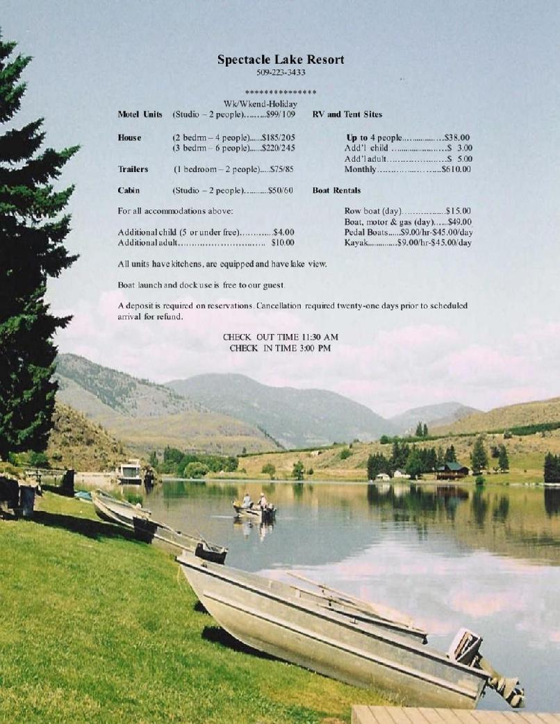 Spectacle Lake Resort